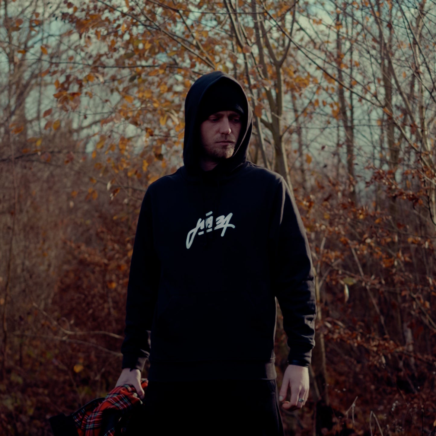 Jibba Basic Hoodie "Schwarz" Black