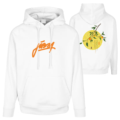 Jibba Basic Hoodie "Alaska" White