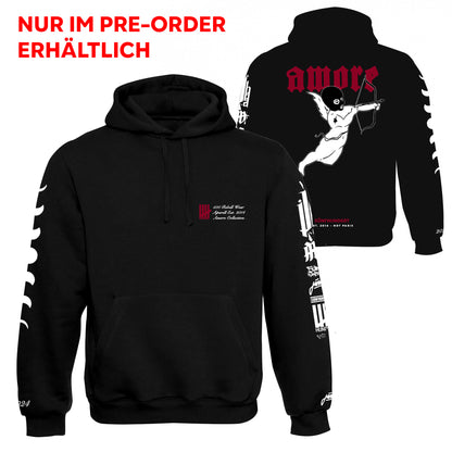 5ünfhundert "Amore" Basic Hoodie Black