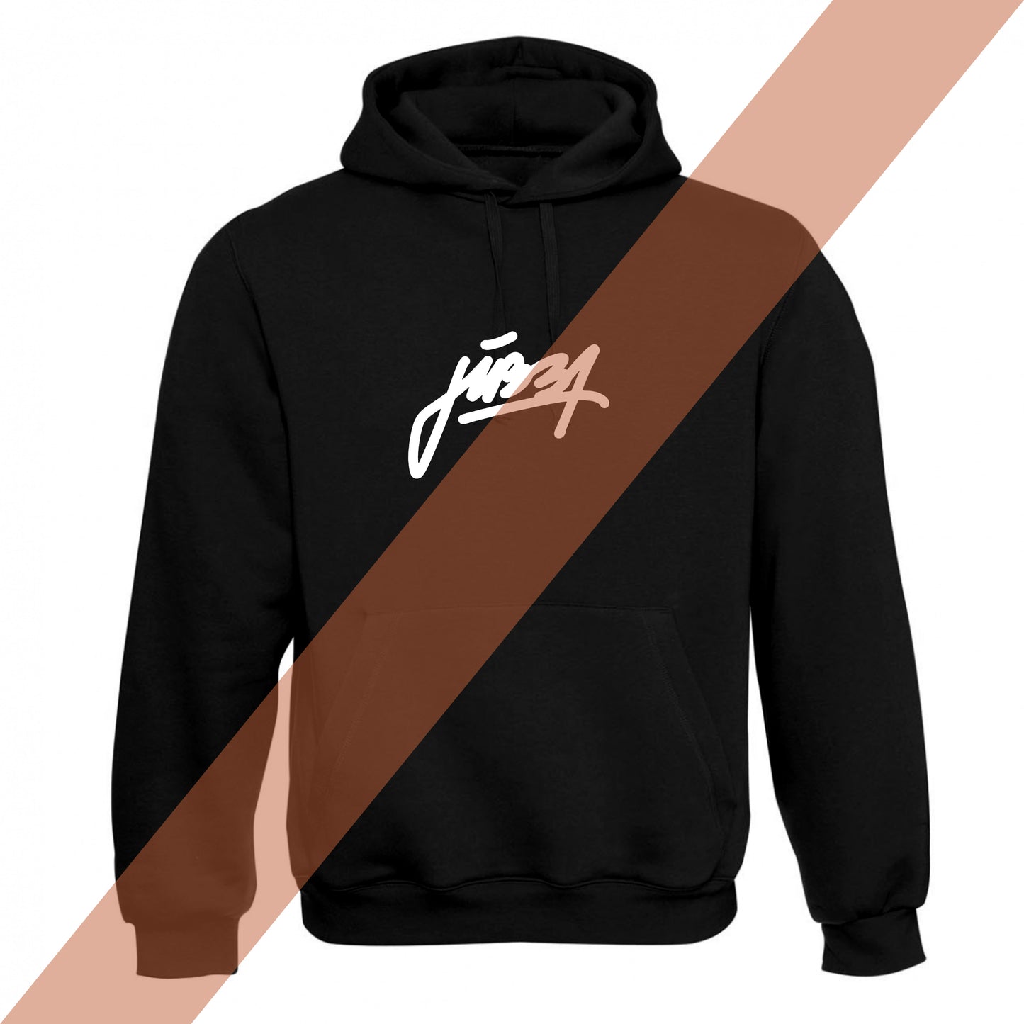 Jibba Basic Hoodie "Writers" Black