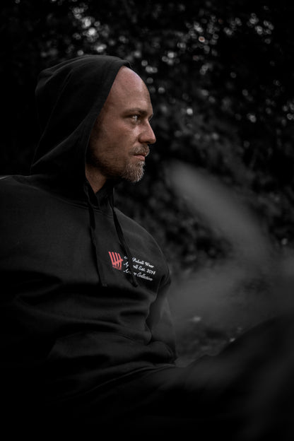 5ünfhundert "Amore" Basic Hoodie Black
