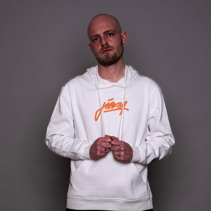 Jibba Basic Hoodie "Alaska" White
