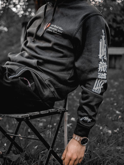 5ünfhundert "Amore" Basic Hoodie Black