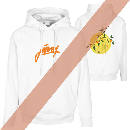 Jibba Basic Hoodie "Alaska" White