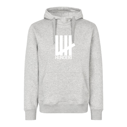 5ünfhundert Basic Hoodie "Stroke" Black / Heather