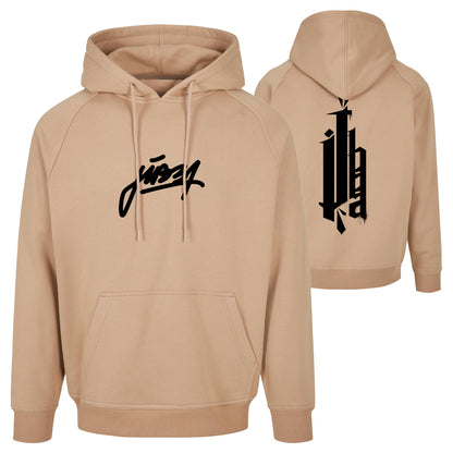 Jibba Premium Hoodie "Ornament" Beige