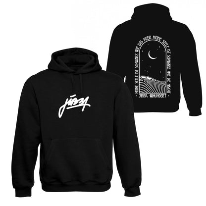Jibba Basic Hoodie "Schwarz" Black