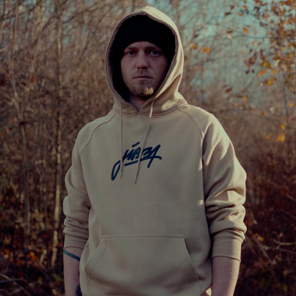 Jibba Premium Hoodie "Ornament" Beige