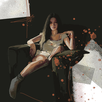 Pale Sun (Art-Print)
